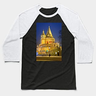 The Fisherman's Bastion - Budapest Baseball T-Shirt